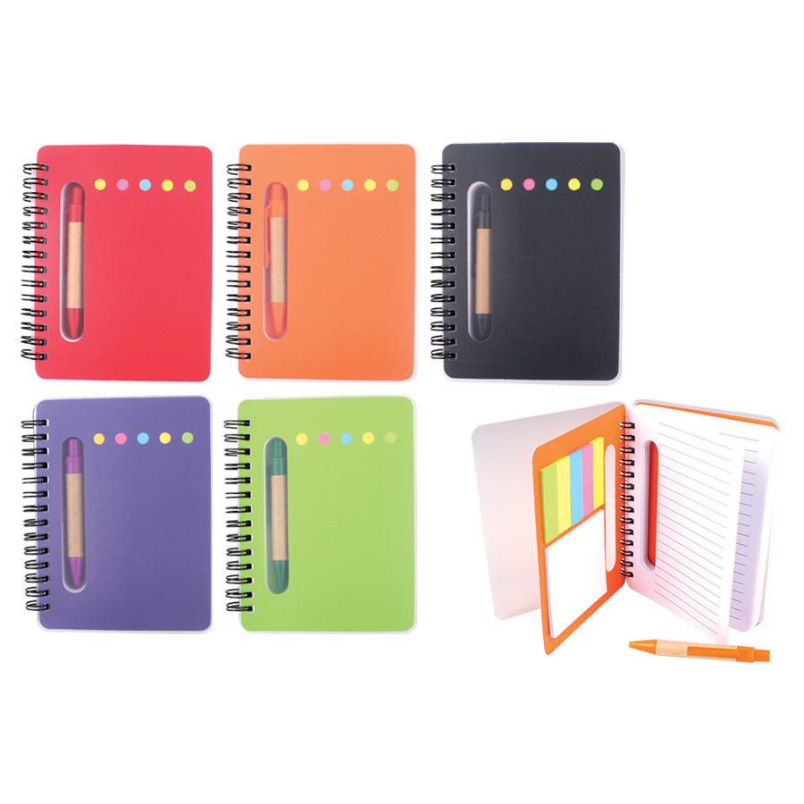 Range Notebook Notebook with Pen and Restick Note